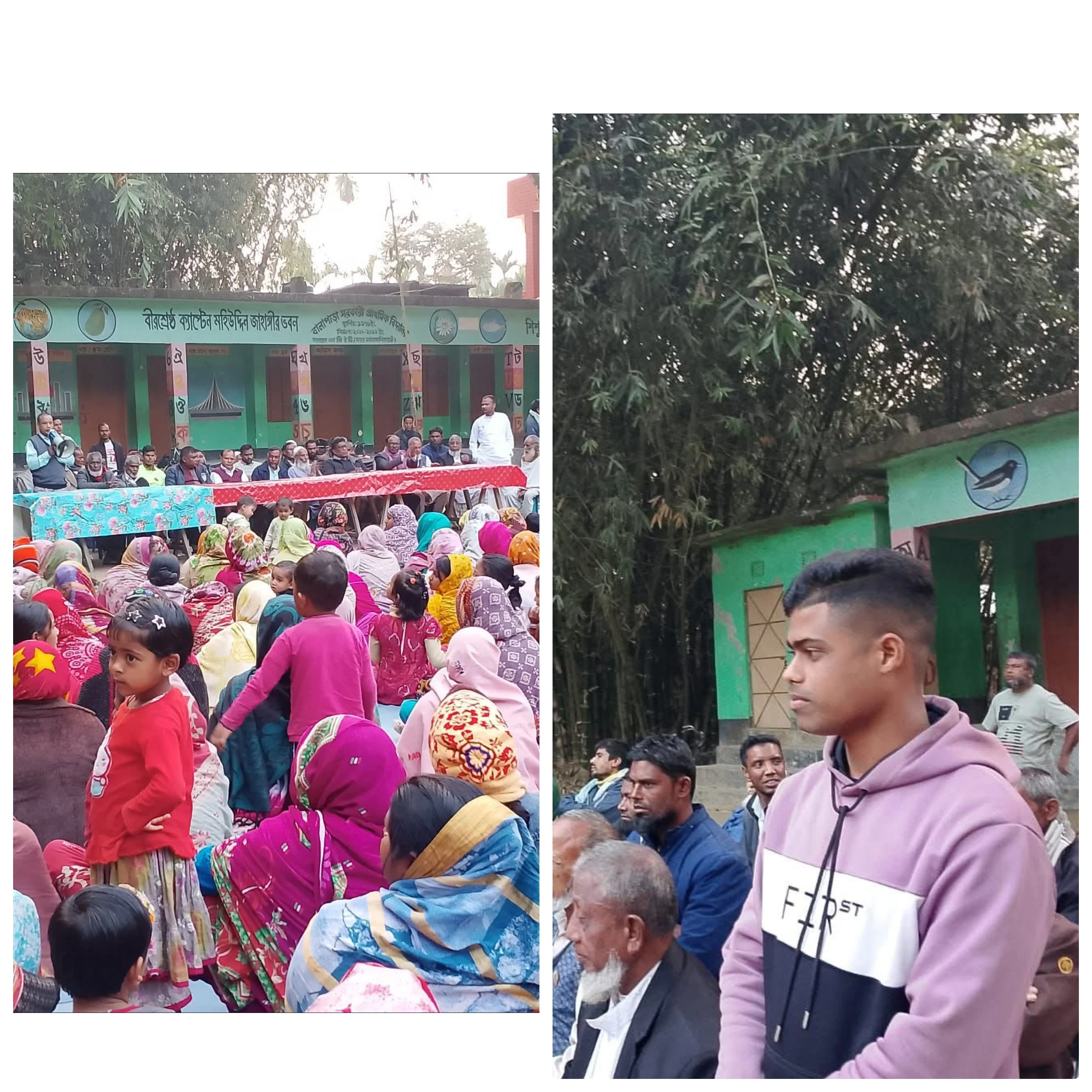 লালমনিরহাট-৩ এ বিএনপি প্রার্থীর উঠান বৈঠক অনুষ্ঠিত