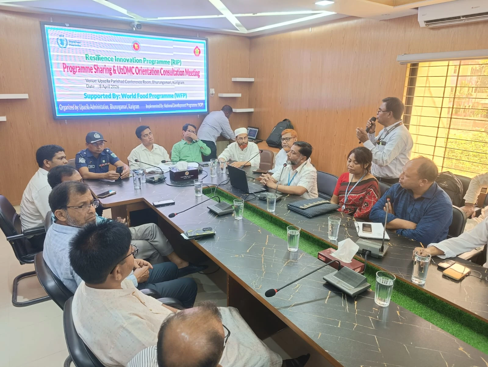 ভূরুঙ্গামারীতে রেজিলিয়েন্স ইনোভেশন প্রকল্পের অবহিতকরণ সভা অনুষ্ঠিত