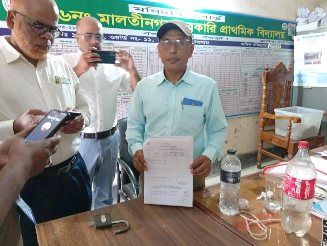 বগুড়া-৬ উপনির্বাচনে ভোট শেষের আগেই ফলাফলের শীটে স্বাক্ষরের অভিযোগ